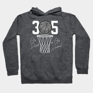 305 Miami Basketball Hoops Hoodie